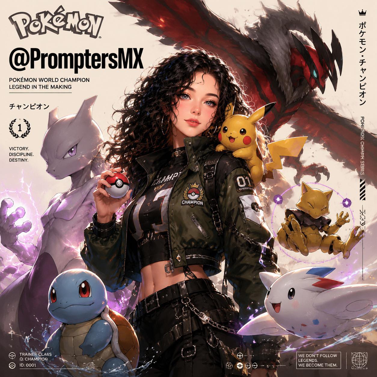 Pokémon poster featuring