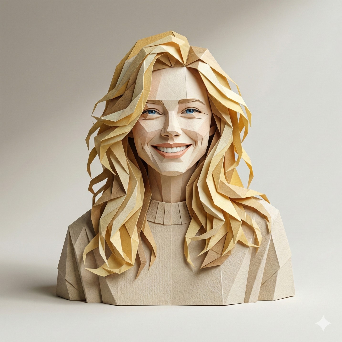 Papercraft Portrait