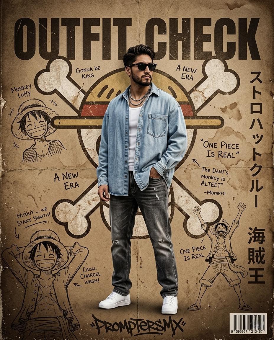 Poster featuring a confident young man