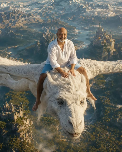 A smiling bald middle-aged South Asian man