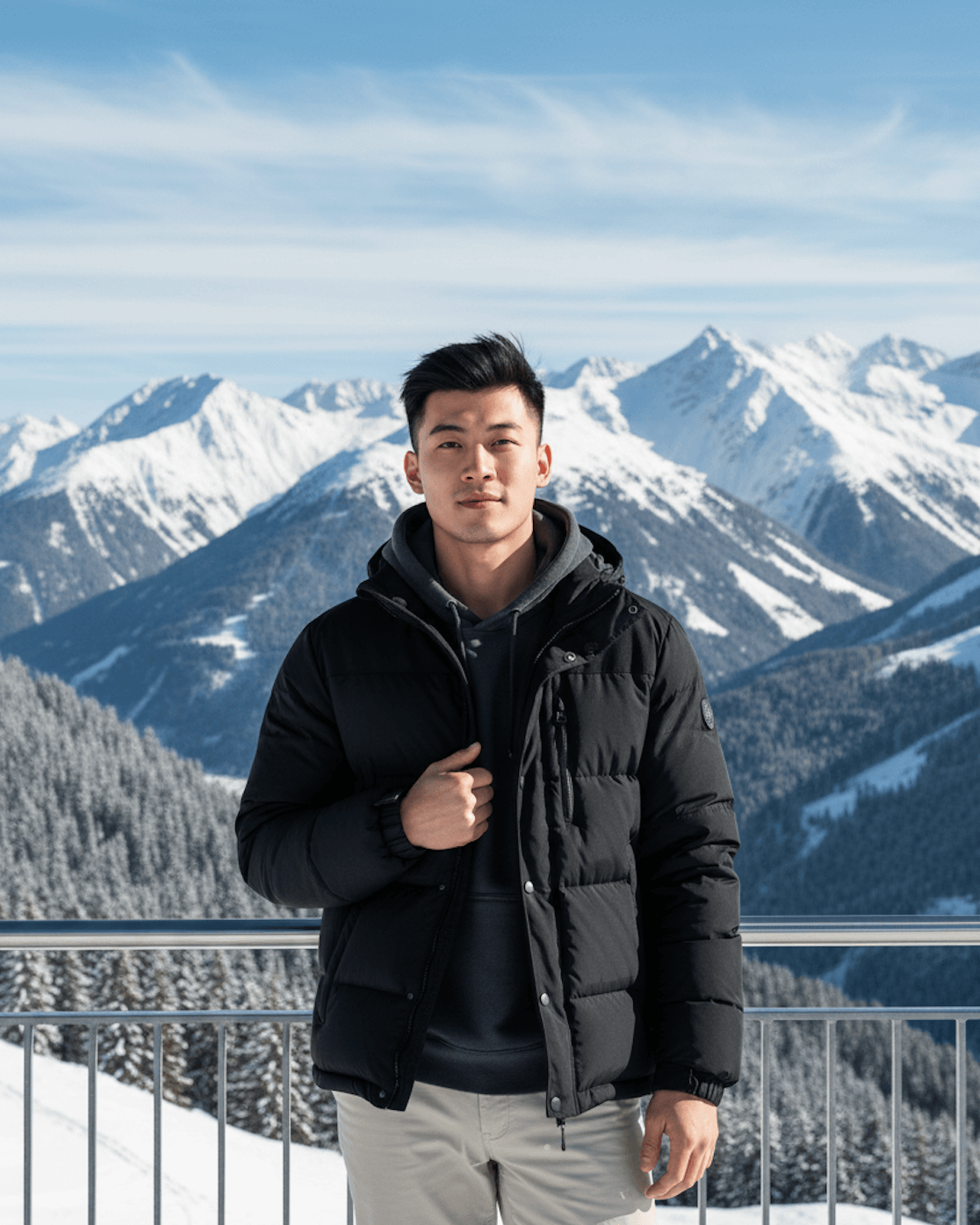 Snow-Capped Views