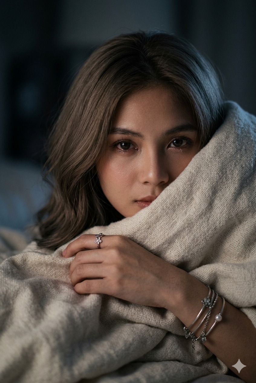 Ultra romantic close‑up