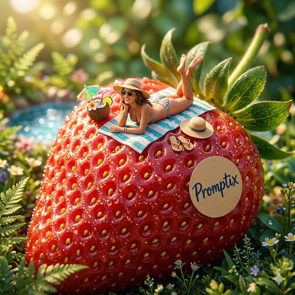 Strawberry Beach Escape