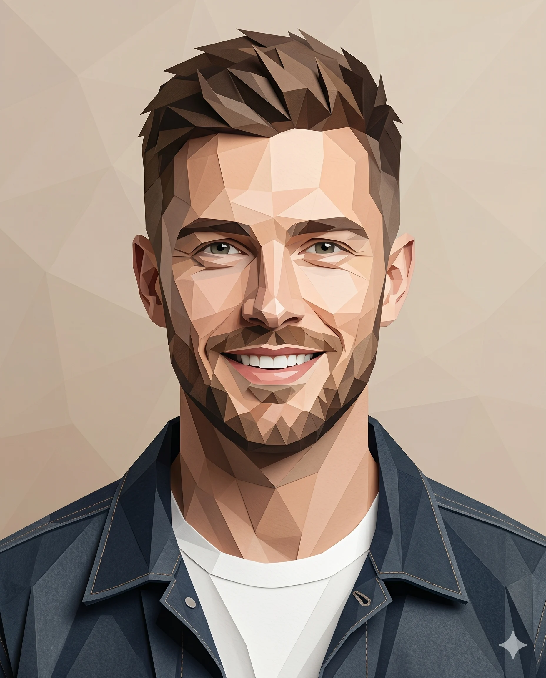 The Low-Poly Portrait