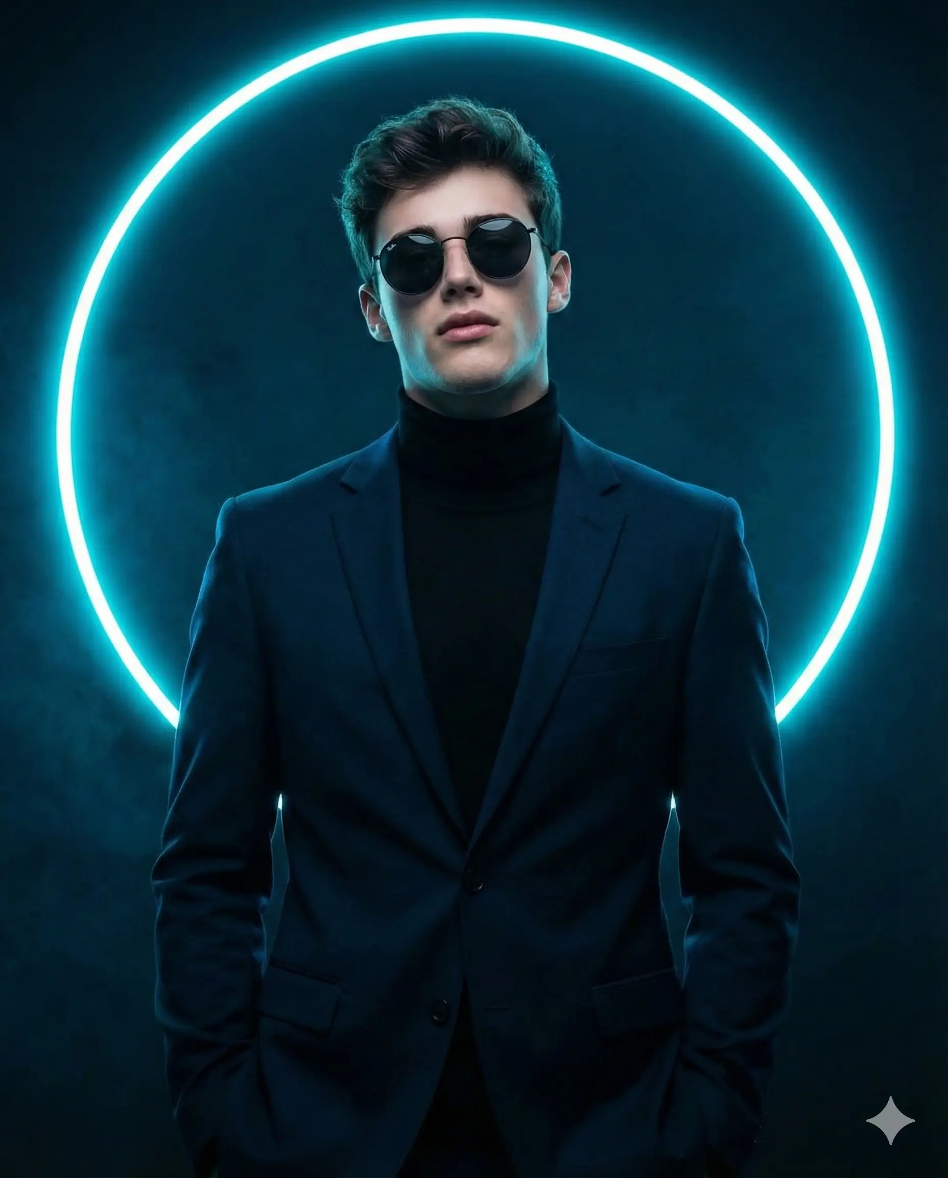 Blue Light Aura